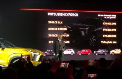 Mitsubishi Xforce chính thức ra mắt tại Việt Nam, khởi điểm từ 620 triệu đồng